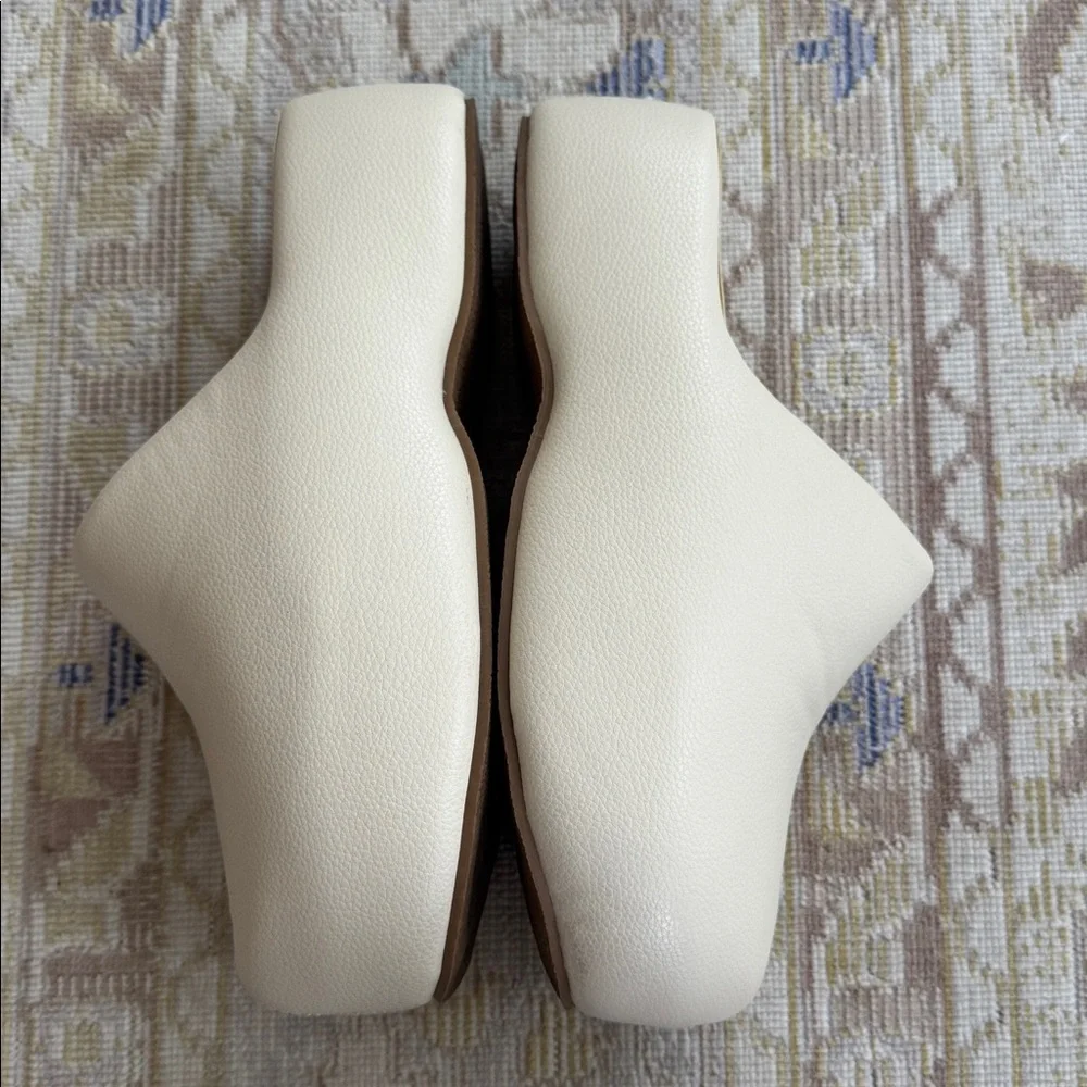 Anthropologie MATISSE Coconuts By Bubble Clogs In White Size 9 - Picture 4 of 8